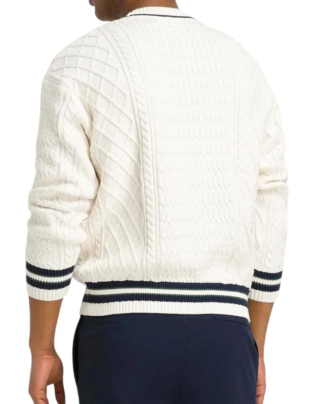 Куртка теннисная Wilson Heritage Cable Knit