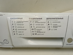 ARSL105 кт56 Лицевая панель для стиральной машины Hotpoint - Ariston 250005103 б/у
