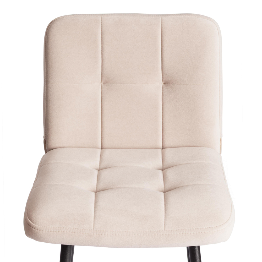 Барный стул  Medeo/Медео велюр, бежевый, 7, 45х56х113 см