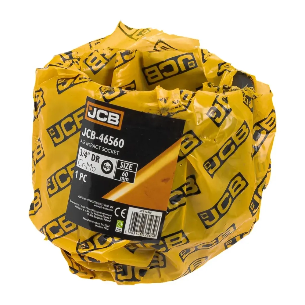 Головка ударная 60мм (6гр.), 3/4'' JCB JCB-46560