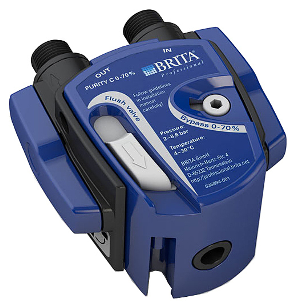 Головная часть с bypass 0-70% со слайдером соедиение G3/8 для BRITA PURITY
