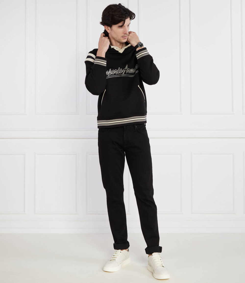 Худи Emporio Armani - черный(6R1MG1 1JWPZ)