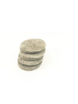 войлочный круг 10см 4штуки