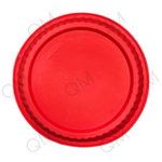 Форма для выпечки «Рифлёный круг», D=27 см (красный)