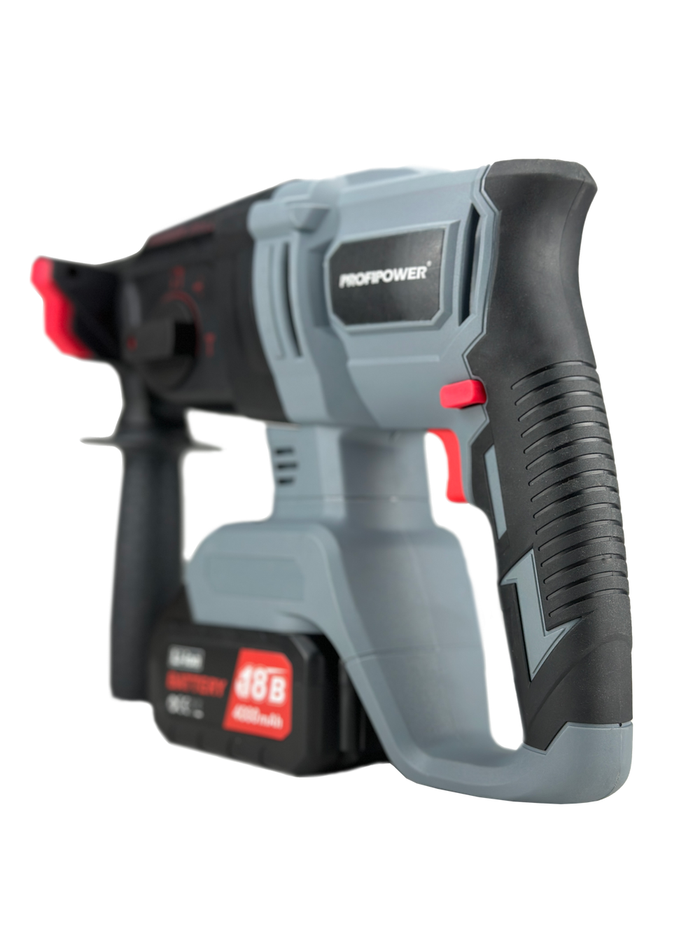 Аккумуляторный бесщеточный НАБОР 3в1 PROFIPOWER ProfiSet 3D18 (Li-ion-2шт, 4Ач, З/У, в кейсе, E0080, E0081, T0058)