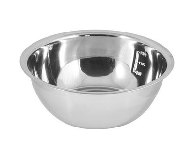 Миска из нерж стали, BOWL-ROLL-24, 24х8,8 см, 2,5 л, 3278 Mallony