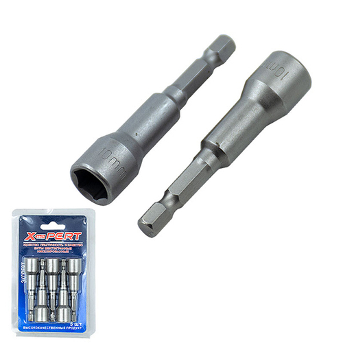 Насадка головка торцевая магнитная 10мм / 65мм XPERT