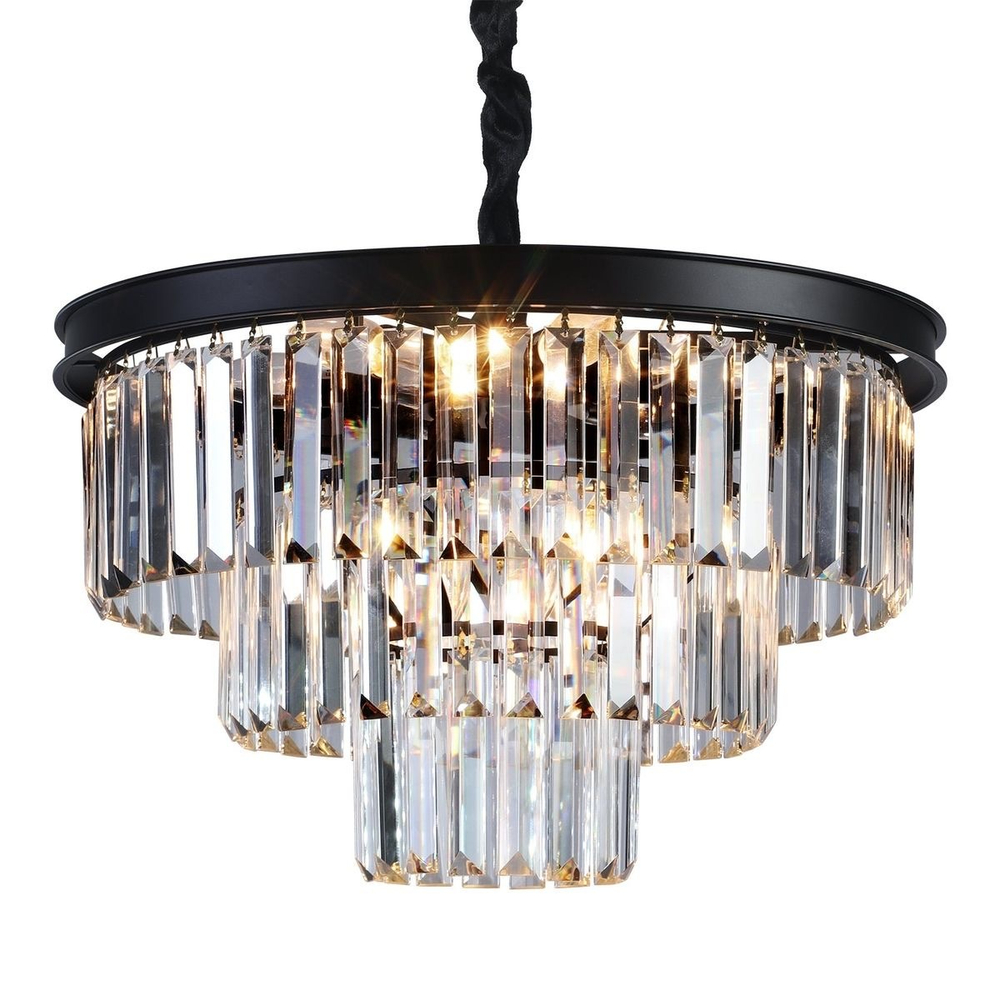 Люстры из одной серии круглой и овальной формы в классическом стиле