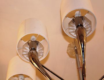 replica  Ilfari  Chandelier 8 lamps (white)