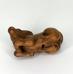 Нэцкэ Бык Символ 2021 года