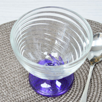 Креманка 300мл "Бриз" лак микс, закаленное стекло