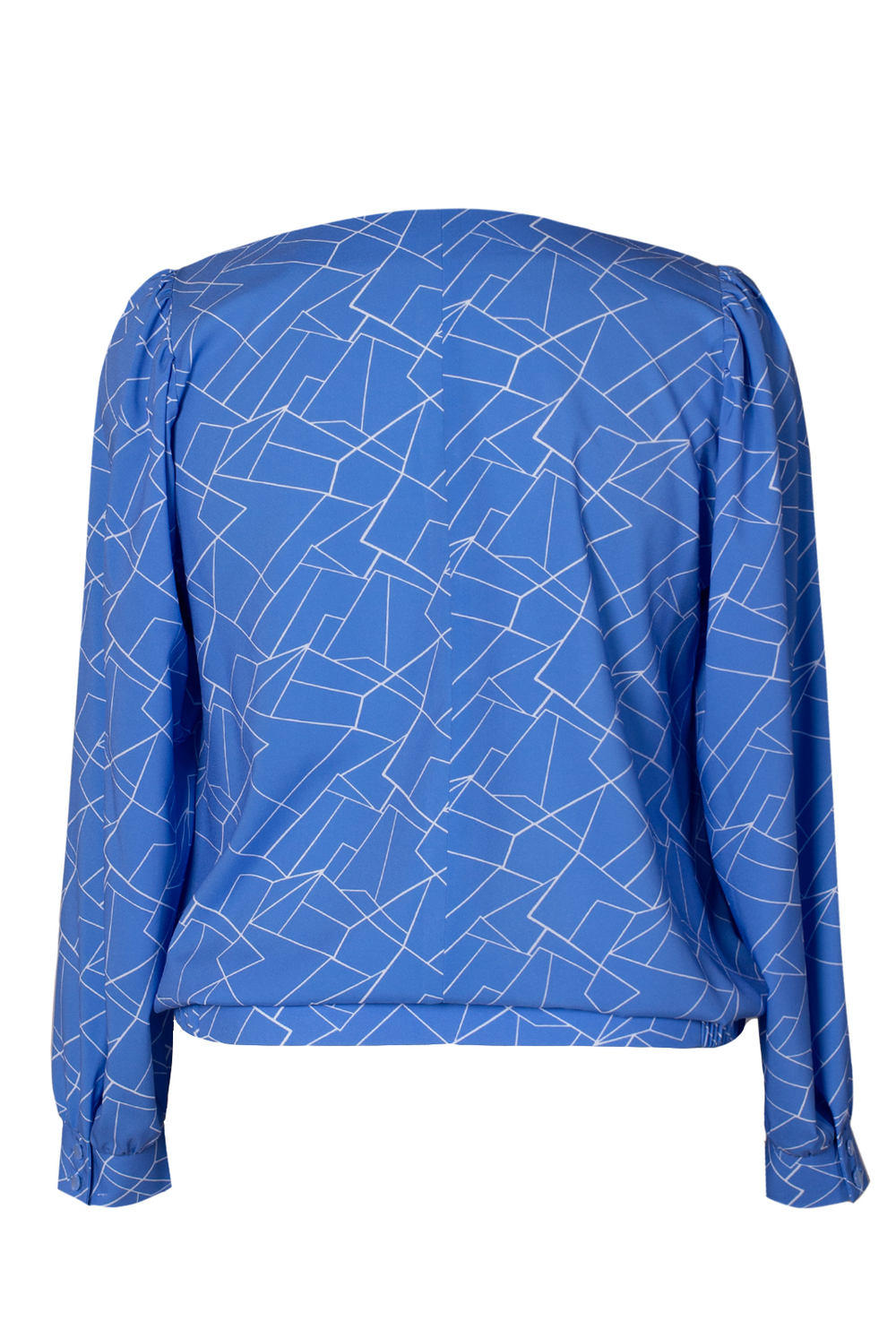 Блузка женская 4204ЛПА, графика #176Грж094204ЛПА