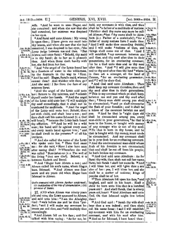 Revised English Bible. The Holy Bible, according to the Authorized version, compared with the Hebrew and Greek texts, carefully revised; arranged in paragraphs and sections, with supplementary notes, references to paralled and illustrative passages, chronological tables, and ma | Joseph Gurney