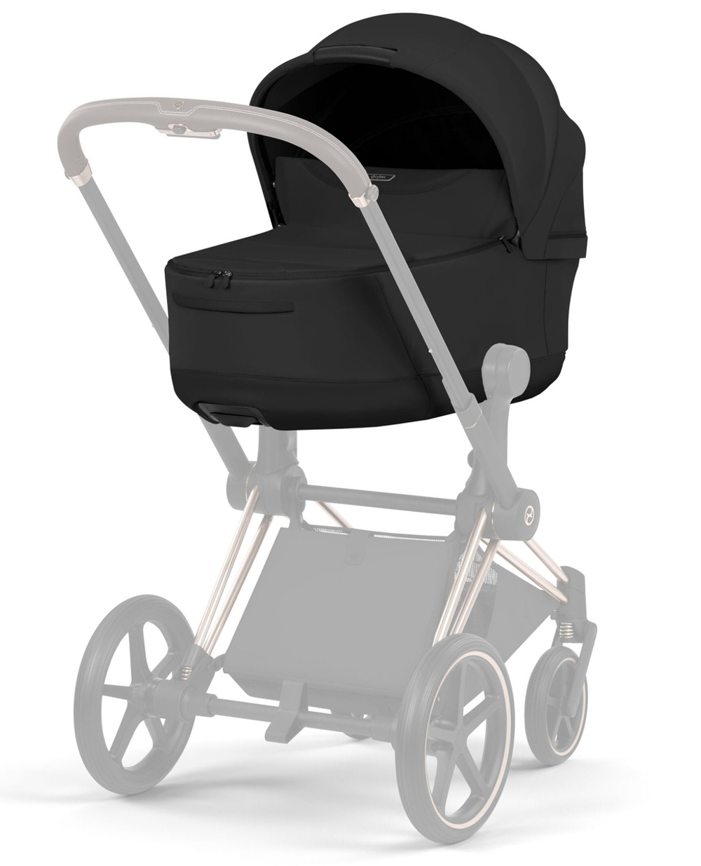 Коляска Cybex Priam V Rosegold Style Collection 2 в 1 Sepia Black
