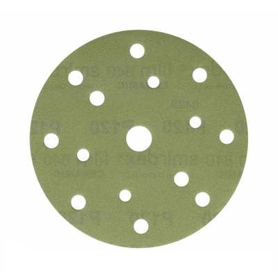 P220 Абразивный круг SMIRDEX 840 Ceramic Film Discs, D=150мм, 15 отверстий