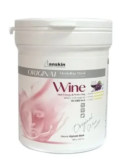 Anskin Original Wine Modeling Mask альгинатная маска с экстрактом вина