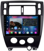 Магнитола для Hyundai Tucson 2004-2009 - FarCar 3037M монитор 10" QLED на Android 13, 8 ядер (TS18), CarPlay, 4G SIM-слот