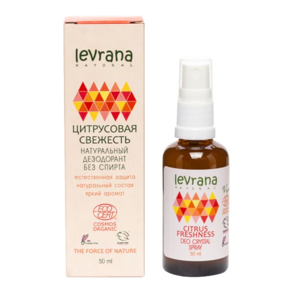 Цитрусовая свежесть дезодорант, 50 мл (Levrana)