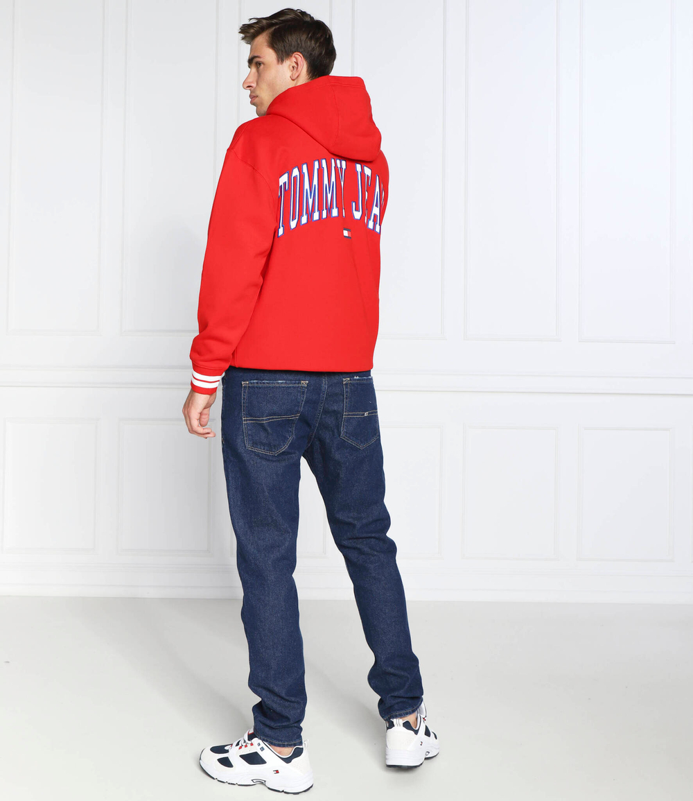 Худи college logo Tommy Jeans - красный(DM0DM15011)