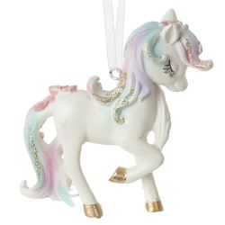 GAEM Фигурка декоративная подвесная "Лошадка", L7,5 W2 H8 см