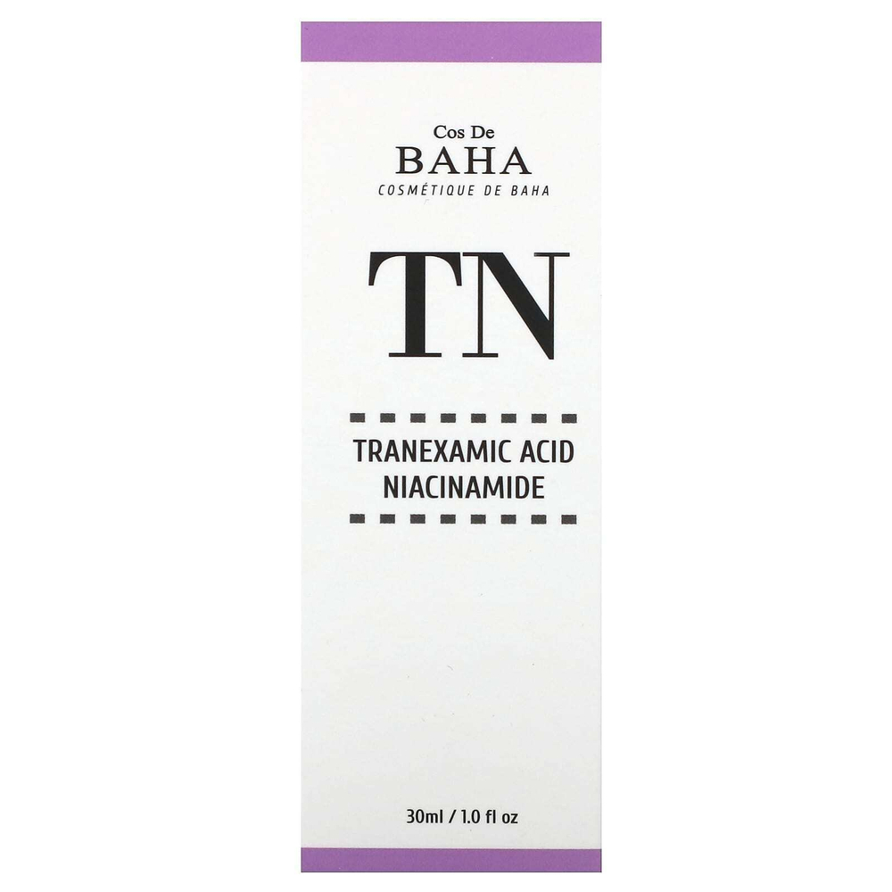 Cos De BAHA, TN, транексамовая кислота и никотинамид, 30 мл (1 жидк. унц.)