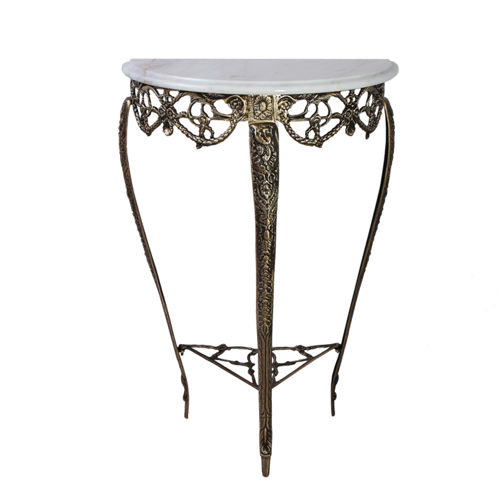 Bello De Bronze Консоль Мейа Луа, антик