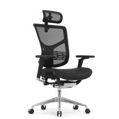 Кресло EXPERT 2 STAR HSTM 01(подлокотник 6D(360), подголовник 5D, сетка черная / каркас черный)