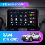 Teyes CC4 Pro 10,2" для Toyota RAV4 2018-2020