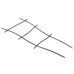 Опора для вьющихся цветов цвет черный непрозрачн (Арт. ОЦ-8609)