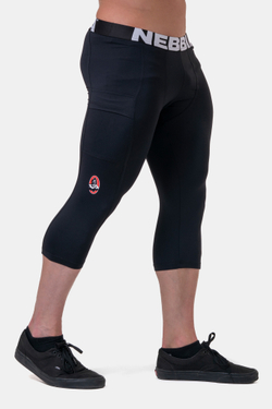 Мужские укороченные леггинсы Nebbia Legend of Today leggings calf length 188 black