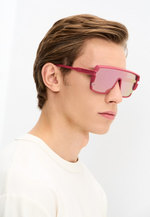 Спортивные очки HILX Youngblood Matt Brick Red / Light Purple Lens