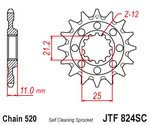 Звезда JTF824.14SC