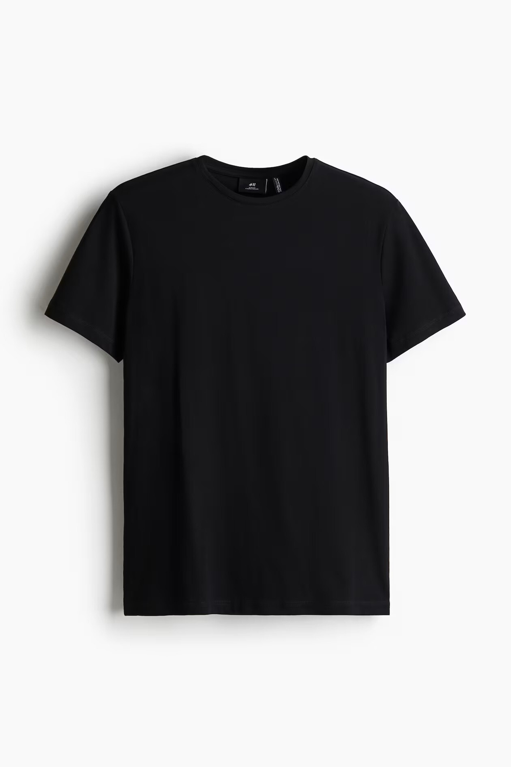 H&M Футболка из легкого трикотажа COOLMAX® Slim Fit, черный