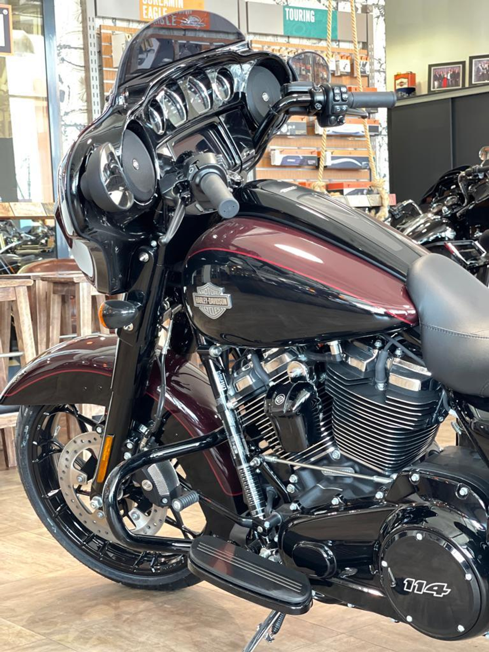 All black harley street glide discount