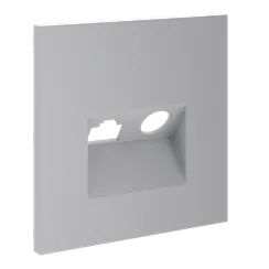Накладка для розетки TV+RJ45 кат. 6, S70 (серый)