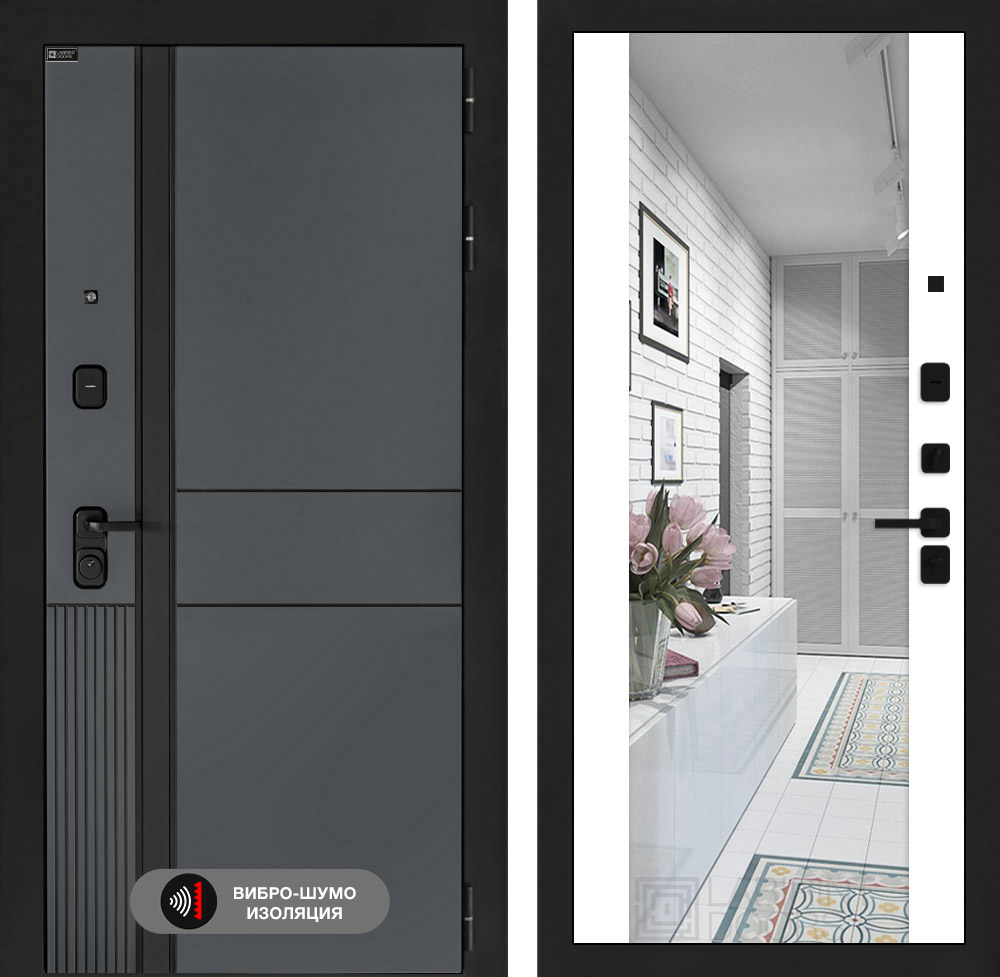 Эволаб зеркало МАХ белый софт