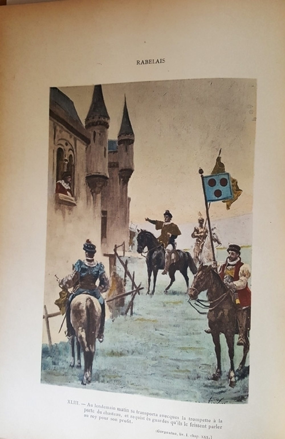 "Rabelais et loeuvre de Jules Garni (Рабле и творчество Жюля Гарни)"  1897 г.  Антикварная книга