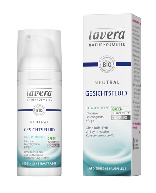 Нейтральная жидкость для лица Lavera, 50 мл