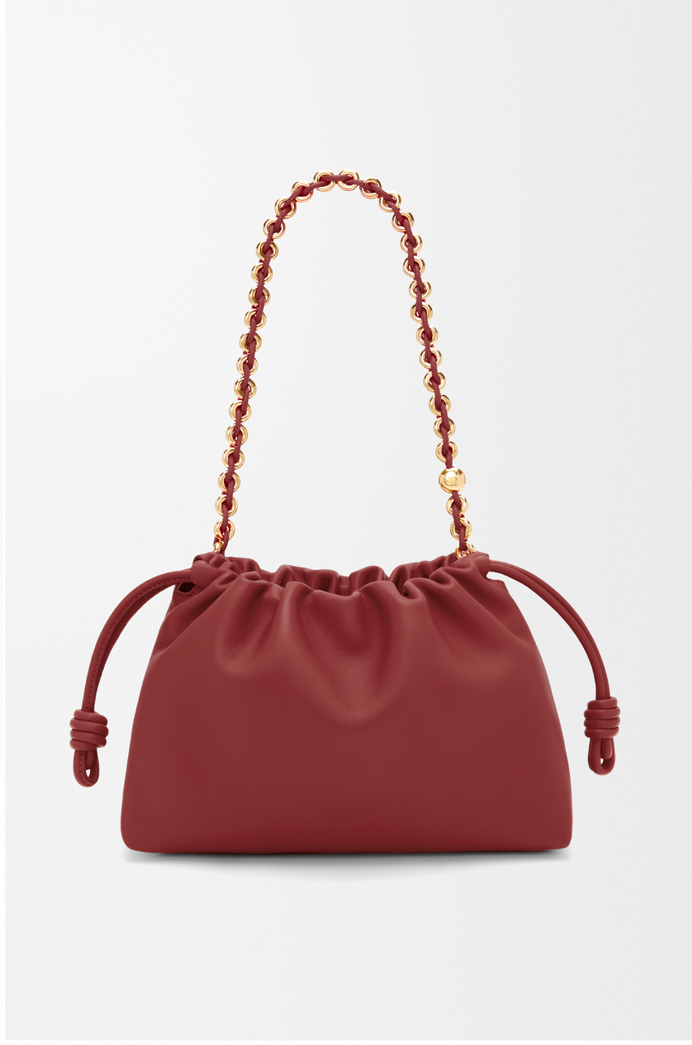 Loewe Сумка Flamenco среднего размера из мягкой кожи ягненка наппа, красный