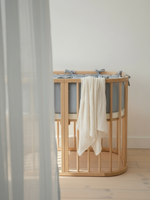 Бортик плоский голубой