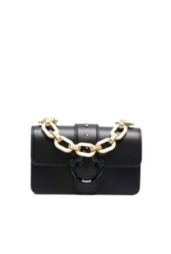 MINI LOVE BAG ICON MAXI CHAIN – black