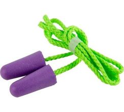 Беруши Jeta Safety JEM 438-C, одноразовые, с хлопковым шнурком, 38 дБ