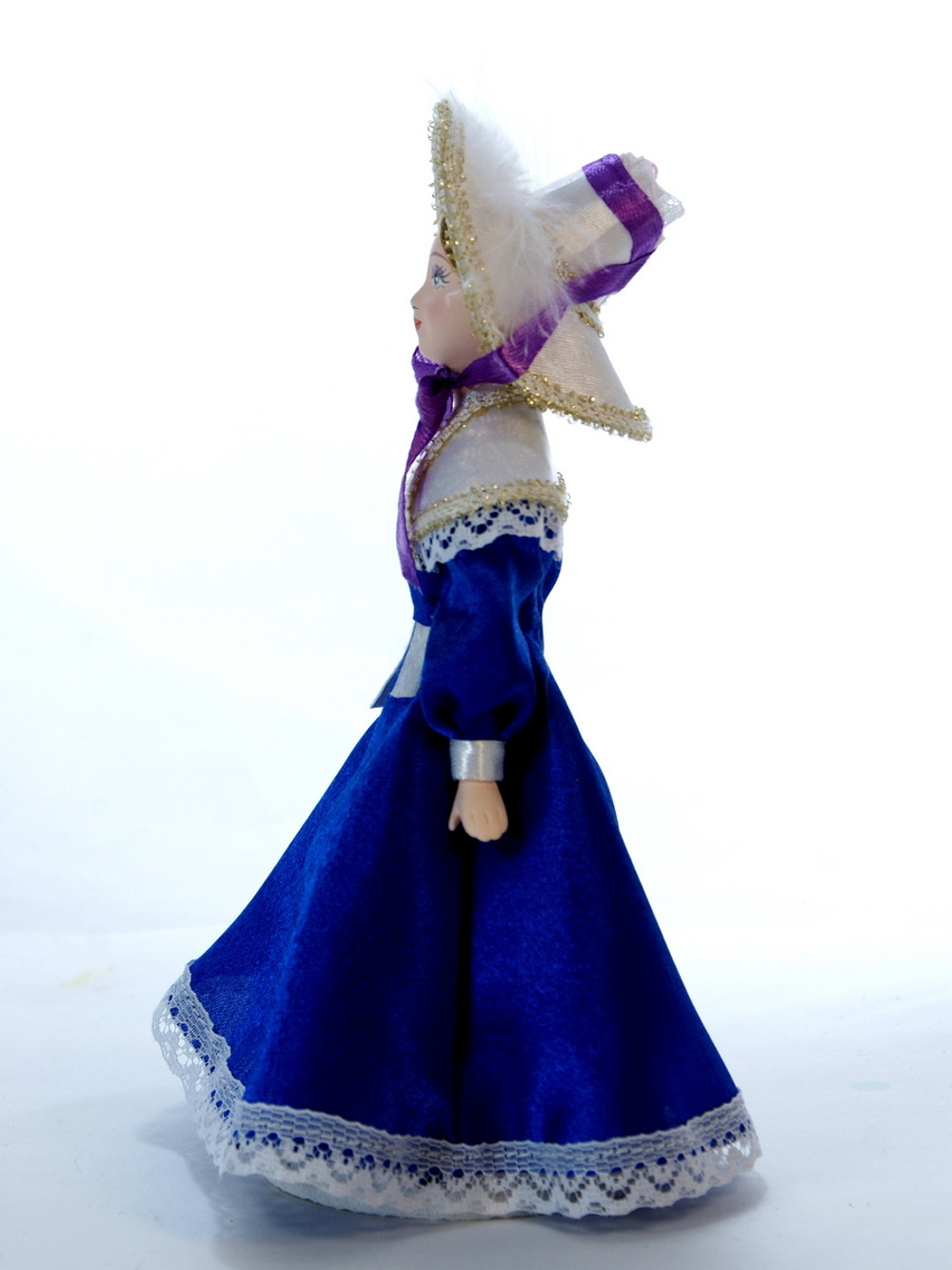 Кукла коллекционная Барышня в летнем платье 19 века