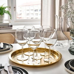 IKEA SVALKA  (ИКЕА СВАЛКА)  -  Бокал для вина, прозрачное стекло, 60 мл