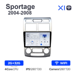 Teyes X1 9"для Kia Sportage 2004-2008