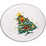 Тарелка керамическая «Новогодний микс» 17,5*2см