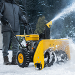 Бензиновая снегоуборочная машина SB 560, 212 cc, ручной старт Denzel