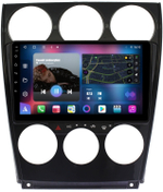 Магнитола для Mazda 6 2002-2007 - FarCar BM311M монитор 9.5" QLED на Android 14, TS10, 4+32Гб, CarPlay, 4G SIM-слот