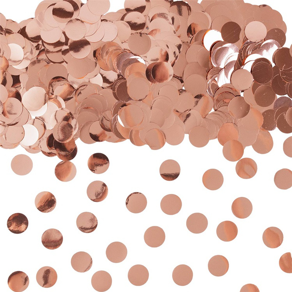 Хлопушка Бумфети 30см Розовое Золото