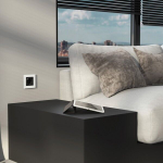 Рамка на 1 пост Senso (белый, стекло soft-touch)